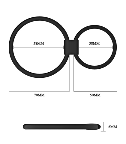 Dupli prsten za penis